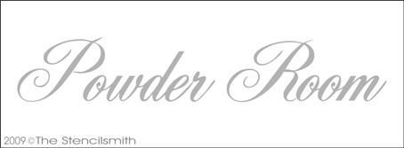 856 - Powder Room - The Stencilsmith