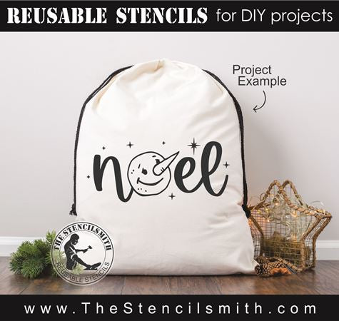 8570 - noel (snowman) - The Stencilsmith
