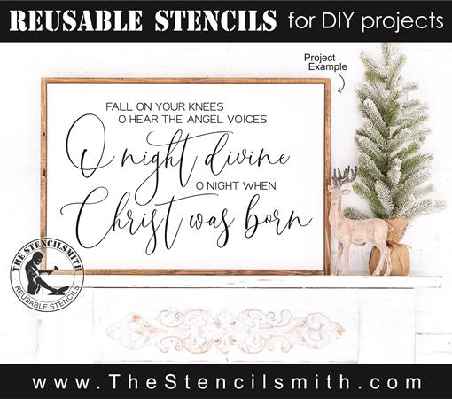 8571 - fall on your knees - The Stencilsmith