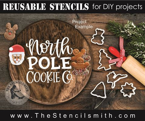 8579 - Christmas minis - The Stencilsmith