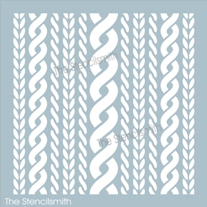 8581- Knitted Pattern - The Stencilsmith