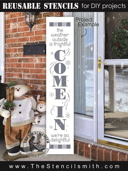 8594 - the weather outside is frightful - The Stencilsmith