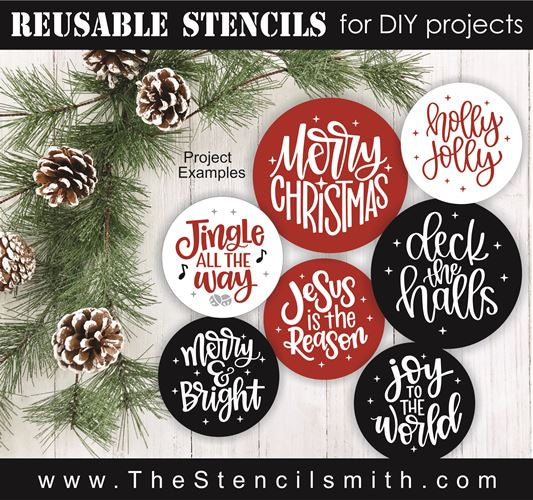 8613 - Christmas minis - The Stencilsmith