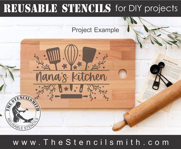 8619 - kitchen - The Stencilsmith