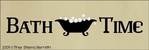 861 - Bath Time - The Stencilsmith