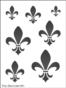 8622 - fleur de lis - The Stencilsmith