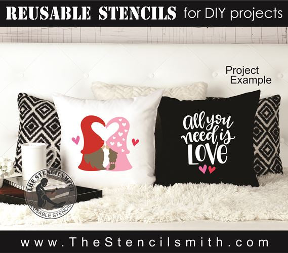 8624 - all you need is love - The Stencilsmith