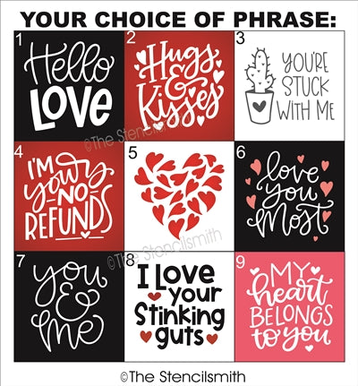 8630 - Love Minis - The Stencilsmith