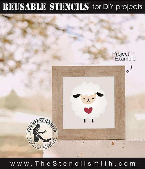 8632 - I wool always love ewe - The Stencilsmith