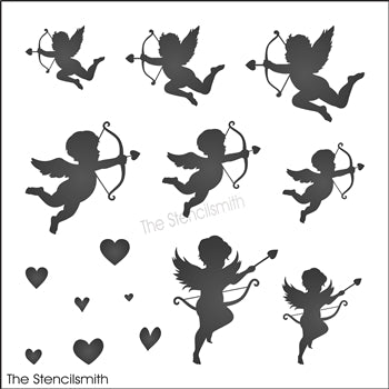 8648 - cupids - The Stencilsmith