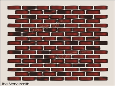 8662 - Brick (small repeating pattern) - The Stencilsmith