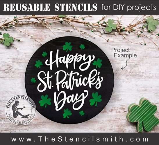 8663 - Happy St. Patrick's Day - The Stencilsmith