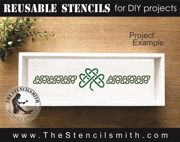 8668 - St. Patrick's collection sheet - The Stencilsmith