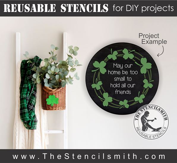 8672 - may our home be too small - The Stencilsmith