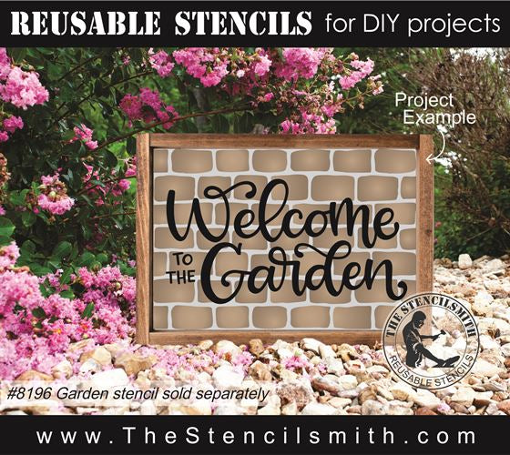 8674 - stone block (repeating pattern) - The Stencilsmith