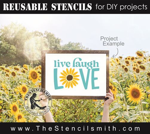8683 - live laugh love - The Stencilsmith
