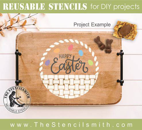 8690 - Happy Easter - The Stencilsmith