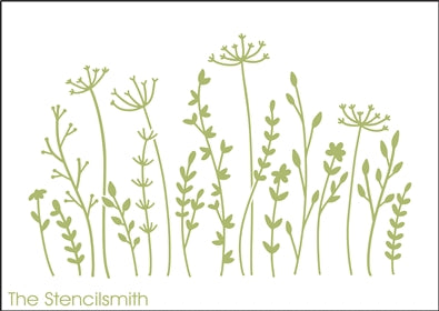 8705 - wildflowers - The Stencilsmith