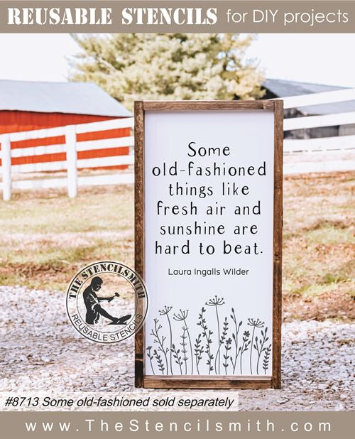 8705 - wildflowers - The Stencilsmith