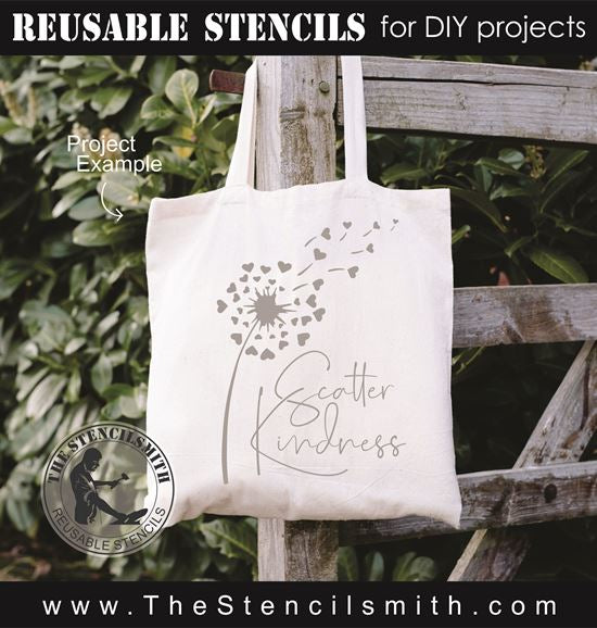8707 - scatter kindness - The Stencilsmith