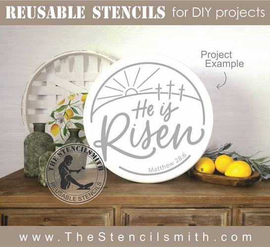 8709 - He is risen - The Stencilsmith