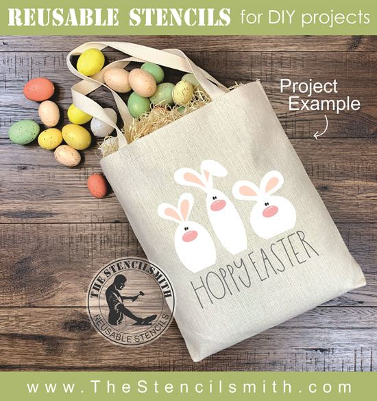 8717 - Hoppy Easter - The Stencilsmith