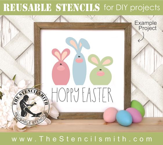 8717 - Hoppy Easter - The Stencilsmith