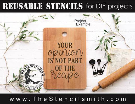8724 - Kitchen Phrases - The Stencilsmith