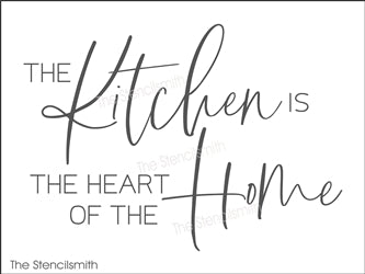 8728 - the kitchen is the heart - The Stencilsmith