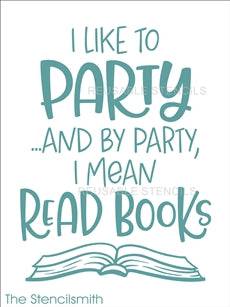 8737 - I like to party - The Stencilsmith