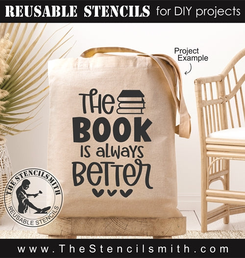 8739 - the book is always better - The Stencilsmith