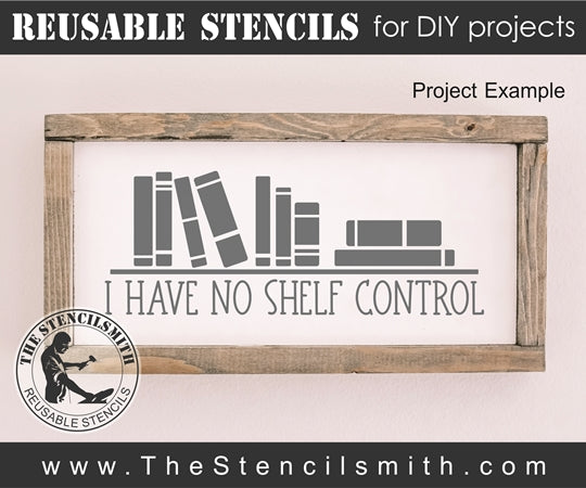8742 - I have no shelf control - The Stencilsmith