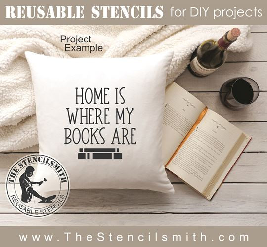 8749 - Book Lover Minis - The Stencilsmith