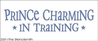 875 - Prince Charming in Training - The Stencilsmith