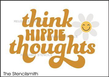 8772 - think hippie thoughts - The Stencilsmith