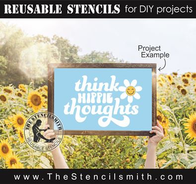 8772 - think hippie thoughts - The Stencilsmith
