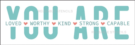 8779 - YOU ARE - The Stencilsmith