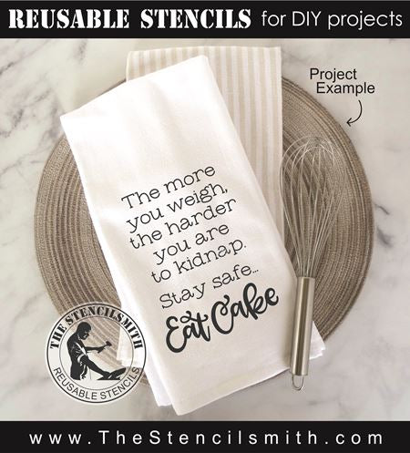 8781 - eat cake - The Stencilsmith