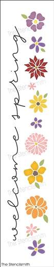 8782 - welcome spring - The Stencilsmith