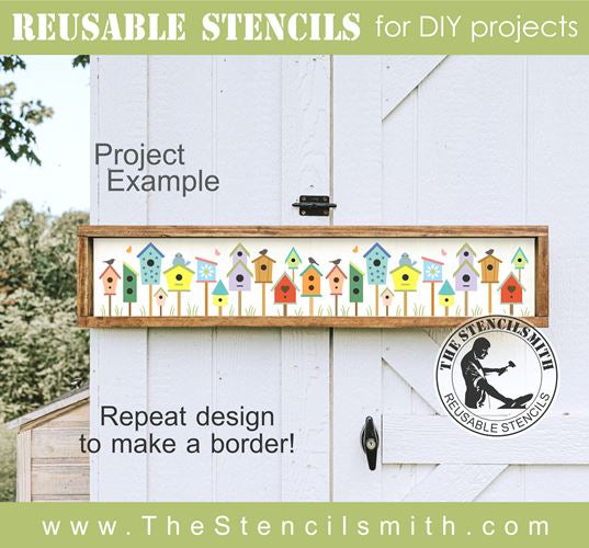 8793 - every birdie welcome - The Stencilsmith