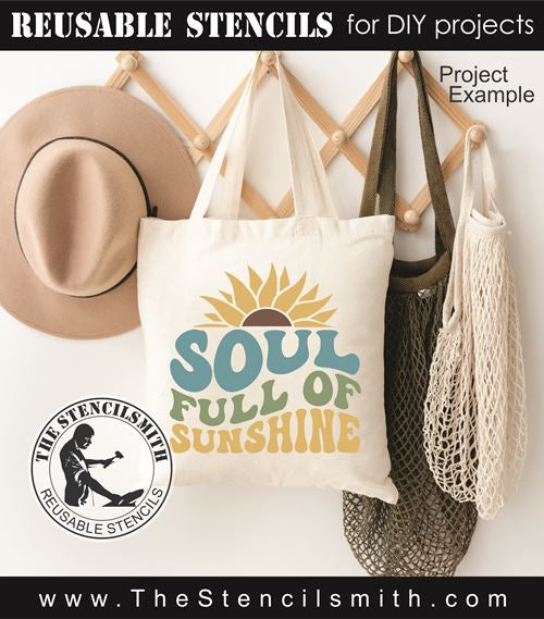 8807 - soul full of sunshine - The Stencilsmith