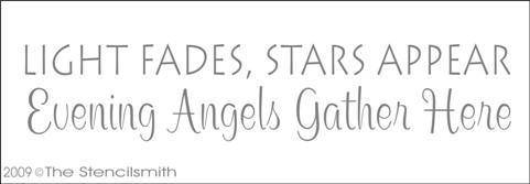 880 - Light Fades Stars Appear - The Stencilsmith