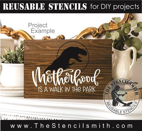 8816 - Motherhood is a walk in the park - The Stencilsmith