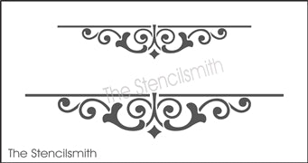 8823 - decorative border - The Stencilsmith
