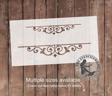 8823 - decorative border - The Stencilsmith