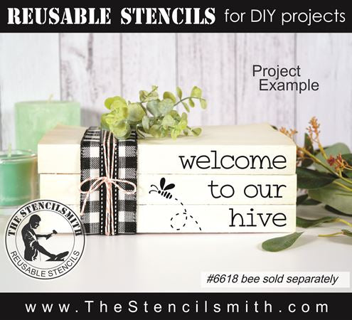 8837 - bee phrases - The Stencilsmith