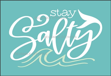 8867 stay salty stencil