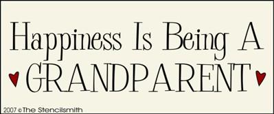 Happiness is being a Grandparent - The Stencilsmith