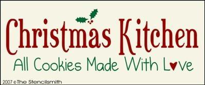 904 - Christmas Kitchen - The Stencilsmith