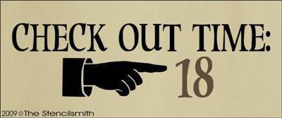 926 - Check out time 18 - The Stencilsmith